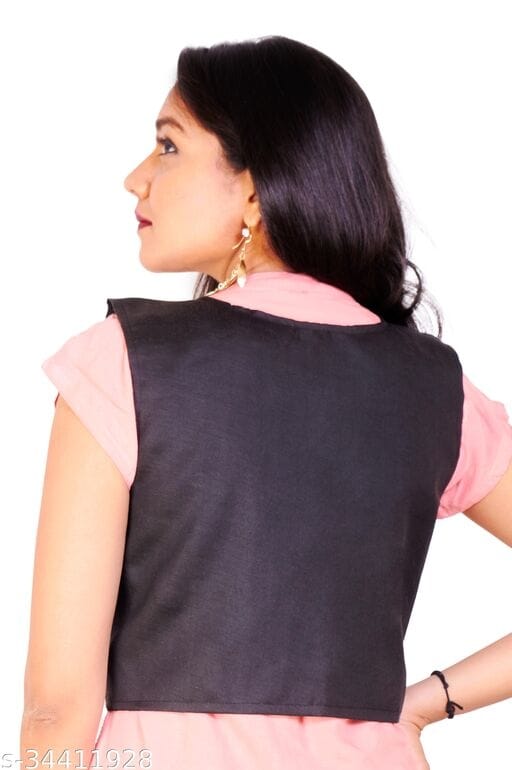 TAVAN Sleeveless Embroidered Women Jacket - Buy TAVAN Sleeveless  Embroidered Women Jacket Online at Best Prices in India | Flipkart.com