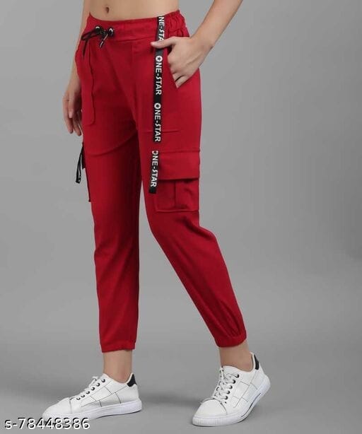 Slim Fit Women's Cargo Trousers & Pants 